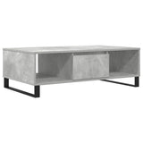 Coffee Table Concrete Grey 104x60x35 cm Engineered Wood 827096