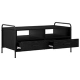 Coffee Table Black Oak 99.5 x 49 x 46 cm Engineered Wood 8013614