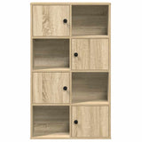 Bookcase Sonoma Oak 60x24x101.5 cm Engineered Wood 860393