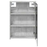 Bathroom Mirror Cabinet Concrete Grey 43 x 16 x 62.5 cm 889138