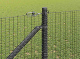 Welded Wire Fence with Spikes 25 x 1.2 m 3352204