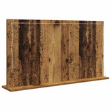 Vanity Mirror Rectangular with Mirror Old Wood 100 x 55 x 18 cm 868307