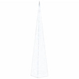 Acrylic Decorative LED Light Cone Cold White 120 cm 328964