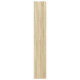 Bookcase Sonoma Oak 40x30x189 cm Engineered Wood 857887