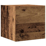 4 Piece TV Cabinet Set Wall-mounted Old Wood Engineered Wood 3329219