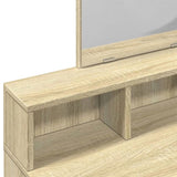 Dressing Table with Mirror Sonoma Oak 80x41x144.5 cm 848173