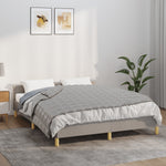 Weighted Blanket Grey 140x200 cm Single 10 kg Fabric 3154782