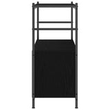 Bookshelf Black oak 80 x 30 x 78.5 cm Engineered Wood 862933