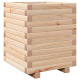 Garden Planter 40x40x49.5 cm Solid Wood Pine 3282509