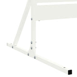 Privacy Screen White 100 x 50 x 180 cm Steel 868564