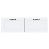 Wall-Mounted TV Cabinet White 98 x 41 x 30 cm Engineered Wood 899375