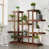 Flower Stand 110x25x110,5 cm Solid Wood Fir 362857