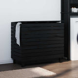 Laundry Basket 88.5x44x76 cm Solid Wood Pine 833333