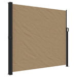 ZNTS Retractable Side Awning Taupe 180x600 cm 4004544