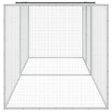 Chicken Cage with Roof Anthracite 203x98x90 cm Galvanised Steel 3189039
