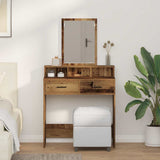 Dressing Table Old Wood 79 x 41 x 140 cm Engineered Wood 865143