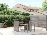 Garden Bar Set Grey, Black 3187685
