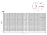 Gabion with 5 mm Wire and 5x5 cm Mesh 350x10x200 cm 3464017