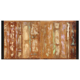 Dining Table 160x80x75 cm Solid Reclaimed Wood 247418
