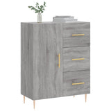 Sideboard Grey Sonoma 69.5x34x90 cm Engineered Wood 827906