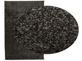 Rug ISTAN High Pile Shiny Look Anthracite 100x200 cm 375639
