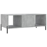 Coffee Table Concrete Grey 102x50x40 cm Engineered Wood 829312