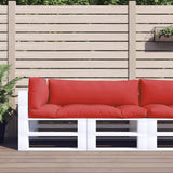 Pallet Cushions 3 pcs Red Fabric 360950