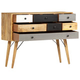 Sideboard 110x30x82 cm Solid Mango Wood 285822