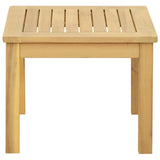 Coffee Table Light Acacia 45 x 45 x 36 cm Solid Acacia Wood 42026778