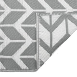 Outdoor Carpet ARAKIL Grey 190x290 cm PP 368544