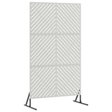 Privacy Screen Grey 100 x 50 x 180 cm Steel 868546