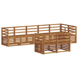 Sofa Sets 8 pcs Natural Solid Acacia Wood 3374989