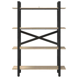 Bookshelf Sonoma Oak 100 x 33.5 x 140 cm Engineered Wood 883941