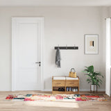 Rug Washable Patchwork 80x300 cm Multicolour Anti Slip 337965