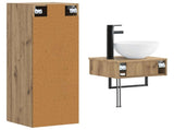 Bathroom Furniture Set 2 pcs Artisan Oak 33 x 34.5 x 100 cm 3406102