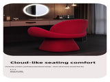 Light luxury makeup stool, bedroom dressing stool, designer ladies' dressing table rotating W6068P520784