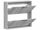 Wall-Mounted Shoe Cabinet UTRECHT 71 x 17 x 86 cm Grey Sonoma 897741