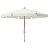 Garden Parasol Sand White 47212