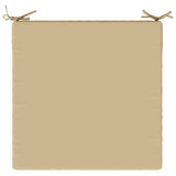 4-Piece Seat Cushions SOEST 4 pcs 100% Polyester Beige 944902