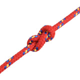 Multipurpose Utility Rope 8 mm 250 m Red PP 420 kg Max Load 3473293