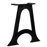 Coffee Table Legs 2 pcs with Arched Base A-Frame Cast Iron 245430