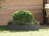 Planter Ring Black 80 x 80 x 20 cm Cold-rolled Steel 873620