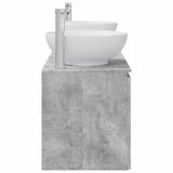 Bathroom Cabinet Set 3 pcs Concrete Grey 49.5 x 44.5 x 65 cm 3405690