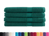 Premium Towels SOLUND 4 pcs Green 100x200 cm 600 gsm 137342