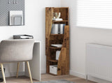 Corner Cabinet 27.5x27x140cm Engineered Wood Old Wood 889873