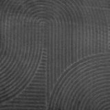 Rug IZA Short Pile Scandinavian Look Anthracite 200 cm 375437