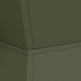 Pillar Planter Olive 35 x 35 x 73 cm 873844
