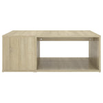 Coffee Table Sonoma Oak 90x67x33 cm Engineered Wood 806906