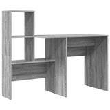 Desk Grey Sonoma 131.5 x 50 x 106.5 cm Engineered Wood 869303