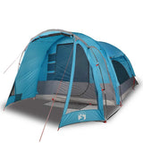 Family Tent 6-Person Blue Waterproof 94732